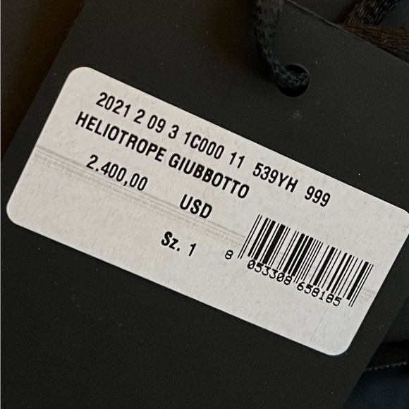 NWT Heliotrope Water Repellent 750-Fill-Power Down Coat with Removable Hood - Picture 13 of 16